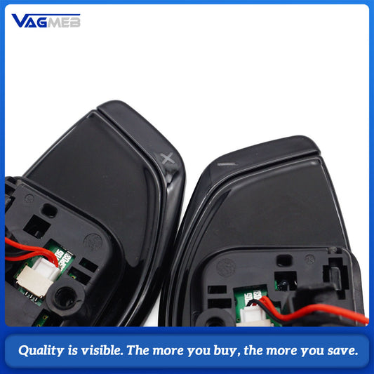 Electroplated shift paddles are suitable for Audi A6 C8 steering wheel accessories, car accessories