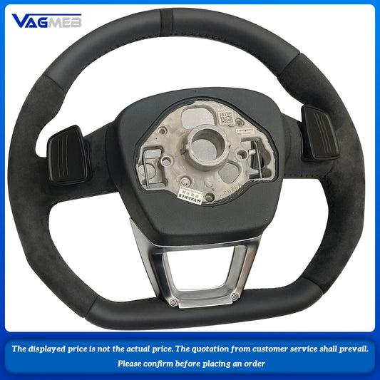 For Audi S/RS/Sline logo s3 Q3 Q5 Q7 RSQ3 RSQ5 RSQ8 Q8 steering wheel