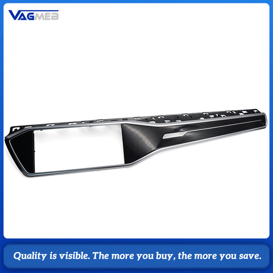 For Audi A6C8 version of the central console dashboard trim panel