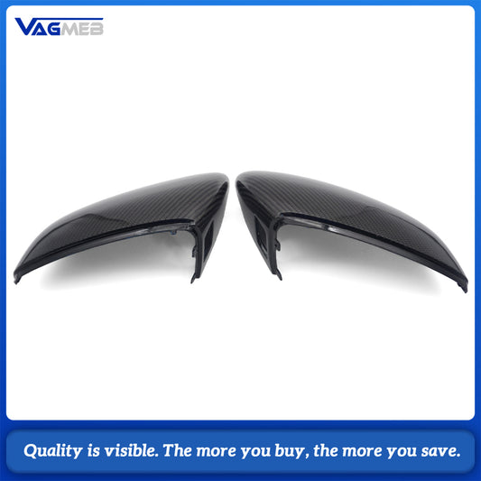For Audi A3 8Y Lane Change Carbon Fiber Mirror Housing