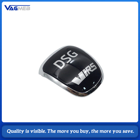 For Octavia DSG Painted Black Shift Knob Side Cover Interior Accessories Skoda Superb Fabia Yeti