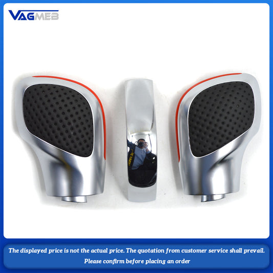 Shift Knob Gear Side Cover Suitable DSG Logo For VW Golf 6 7 R GTI Passat B7 B8 CC R20 Jetta MK6 GLI Car Accessories