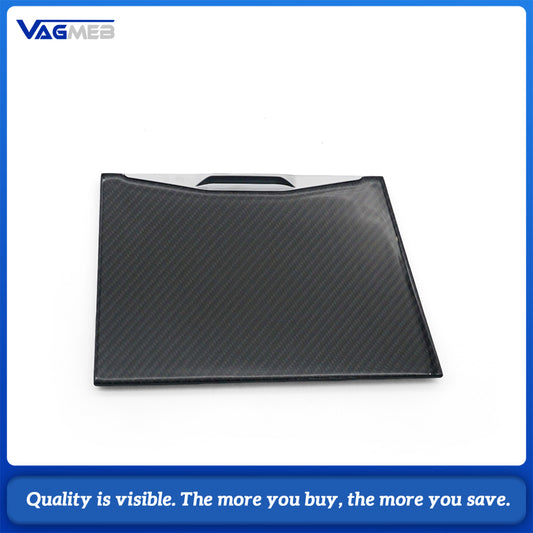 Real Dry Carbon Fiber Dashboard Interior Trim Strip For BMW M2 G87 LCI 2023+ Car Interior Decoration Replacement Molding