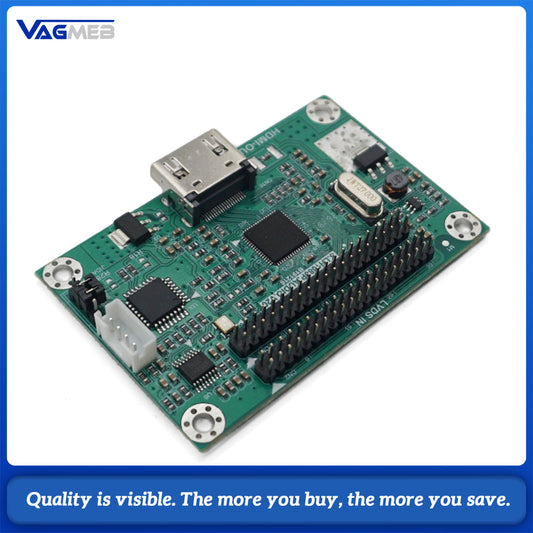 LVDS to HDMI Converter Adapter Board Main Chip Solution Support Video + Audio Output For Car LCD Screen Industrial Display Modification