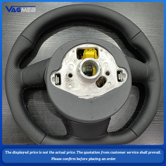 For Audi A4B8 leather flat motion model of the steering wheel