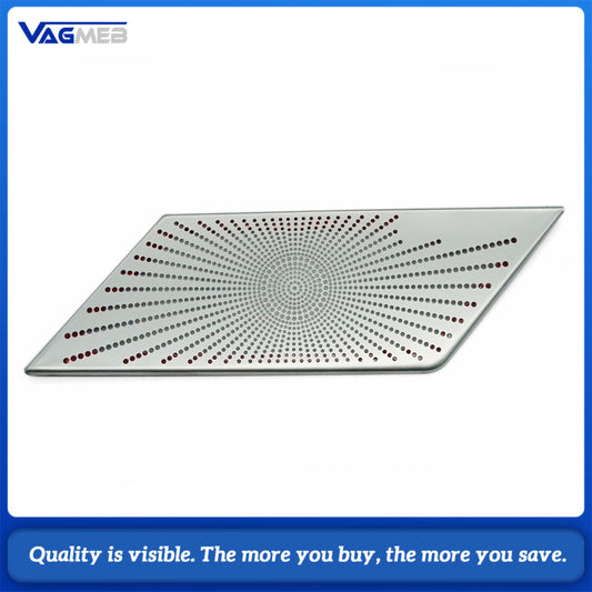 For VW CC Car Door Loudspeaker Sound Chrome Speaker Cover Trim Frame Sticker Interior Accessories