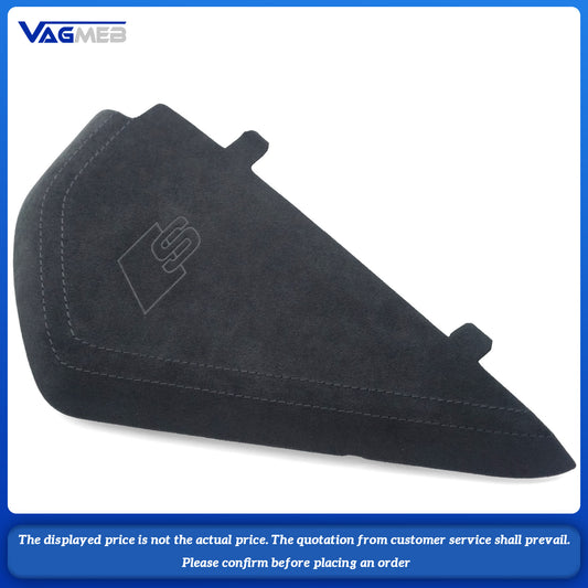 For Audi A4 Q5 Alcantara black Stitching Dashboard Cover S Logo 8WD 857 085A 086A