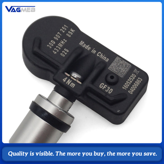 30D907251 TPMS 2 Tire Pressure Monitoring Sensor For Passat B8 Golf 7 MQB Platform Car Tire Pressure Sensor 30D 907 251