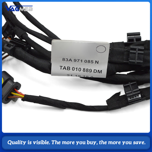 83A971085N PDC Parking Aid Wire Harness 4PCS For Audi Q3 F3 Front Bumper 83A 971 085 N