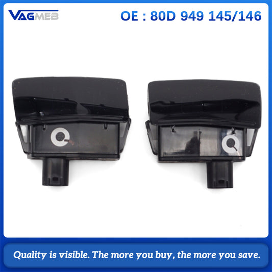 80D 949 145146 Mirror Lane Change Assist Warning Display Light LHD Pair For Audi 2017-2023 Q5 Q7