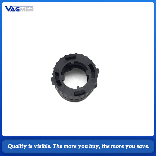 Gloss‑Black Perforated Leather Gear Shift Knob Sport Style Car Interior Modification Shift Ball