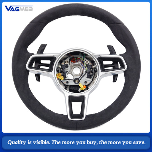 steering wheel suitable for Porsches Cayenne Boxster Panamera Cayman 911 991 970 997 718 Accesorios Para Auto