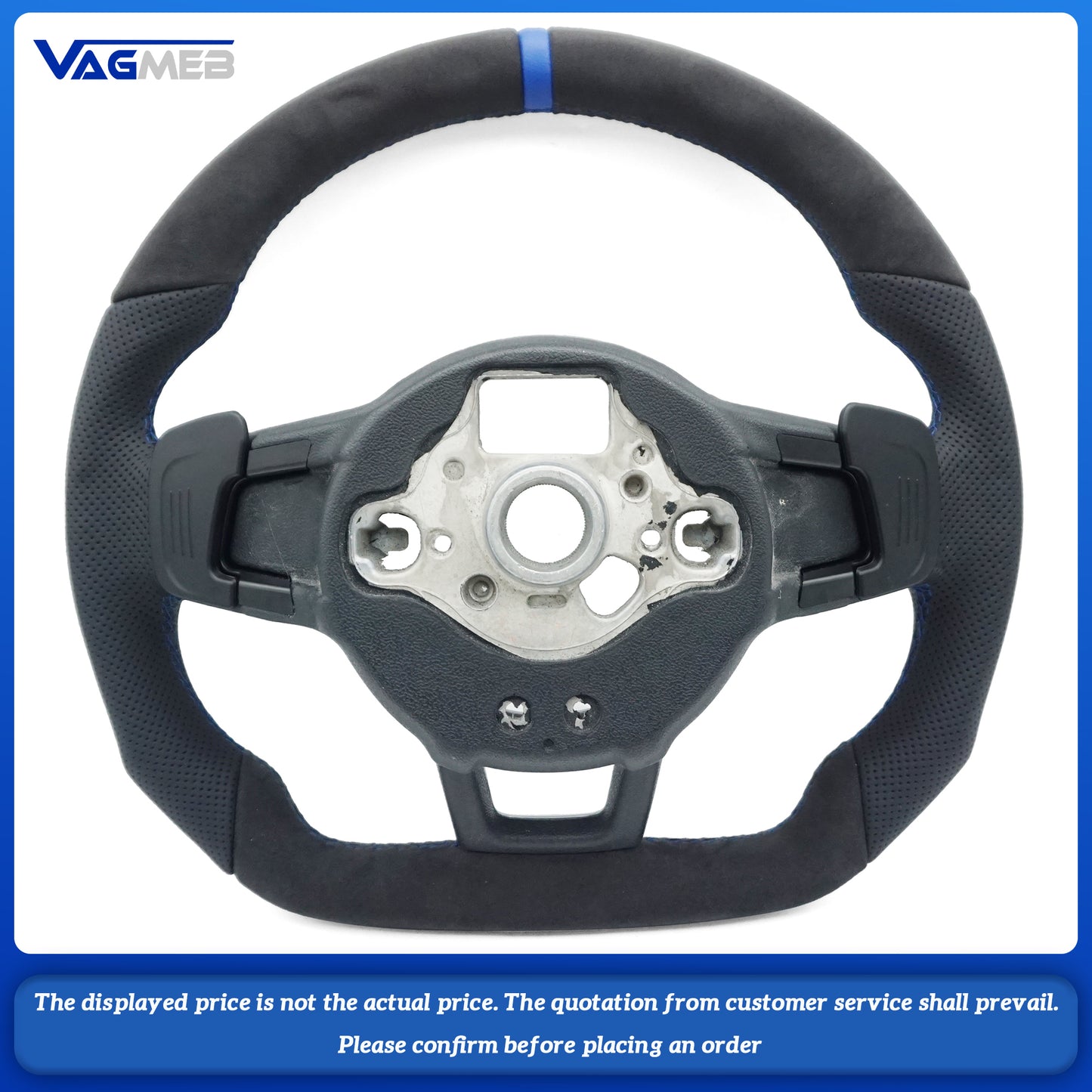 For VW Golf MK 6 7 7.5 GTI GTD GTE R Polo Customm carbon fiber RLine sports steering wheel