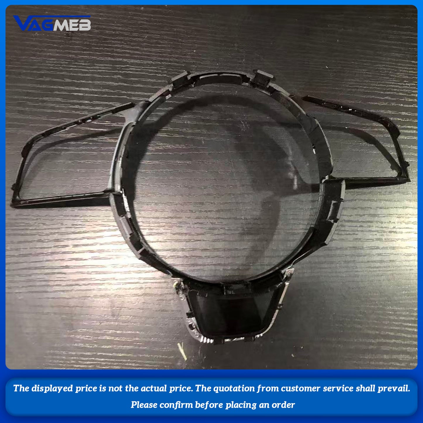 For Audi steering wheel accessories fit Audi A3 8V Steering wheel button frame