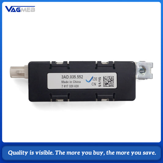 Single Fakra Antenna Amplifier OE 3AD035552 For VW Passat B7 Magotan Radio Signal Booster Module
