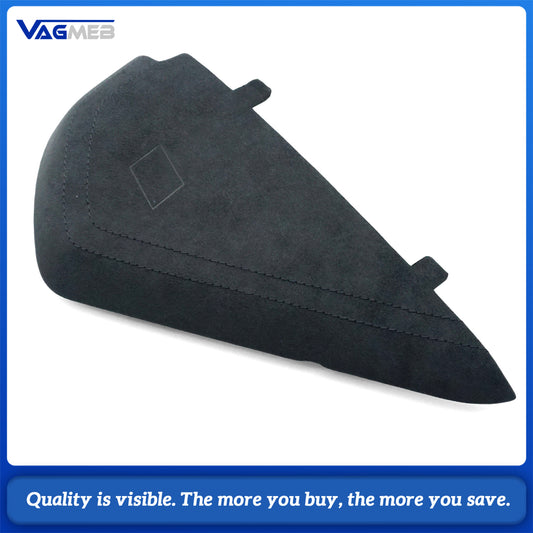 For Audi A4 B9 Q5 Alcantara Black Stitching Dashboard Cover Decoration RS/S Logo