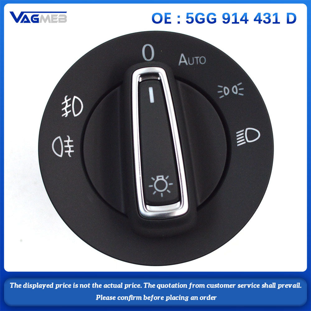 For VW Golf MK7 headlight switch 5GG 914 431 D