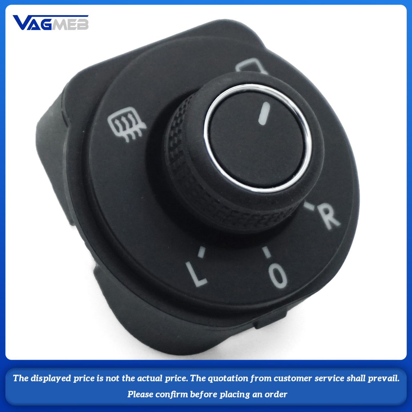 Rear View Mirror Adjuster Control Switch Folding Knob Button For VW POLO 6R 2011 2012 2016 6RD 959 565 D