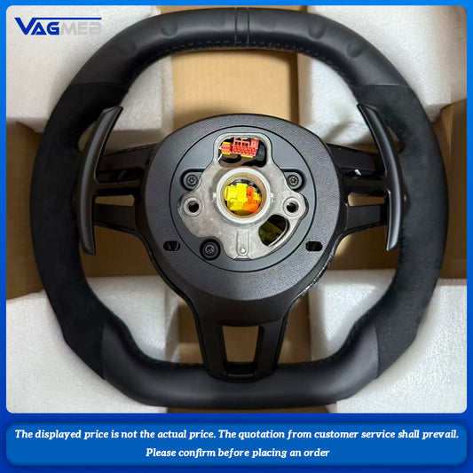 Steering Wheel For Porsche Cayenne Macan Boxster Cayman Taycan 718 911