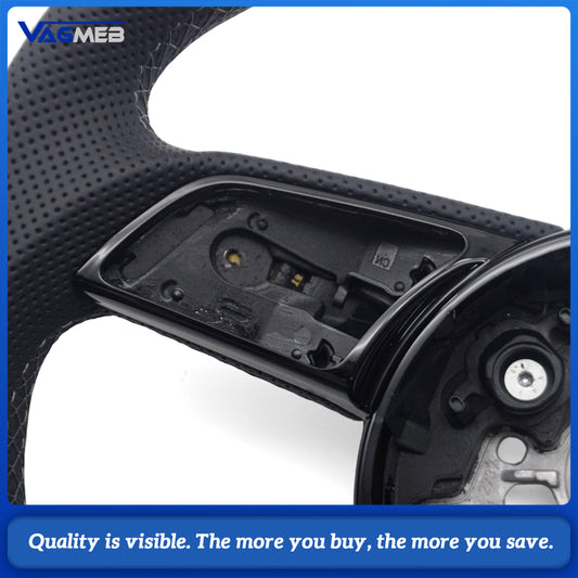 Sports Style Car Steering Wheel Suitable For Audi A4 B9 Leather Steering Wheel Car Accessories