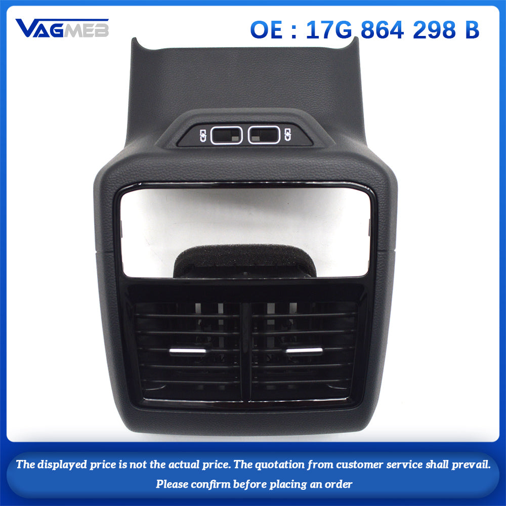 For Vehicle Rear Second Exhaust Vent Semi Assembly Black High Configuration For VW JETTA MK7 2019 17G 864 298 B