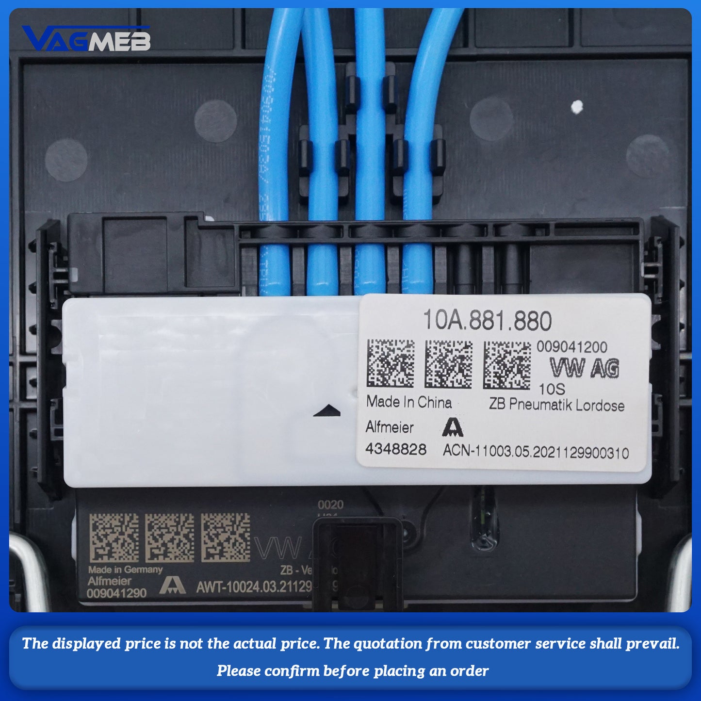 For VW 2019 Passat B8 B8.5 model, a set including driver's seat memory and seat massage function