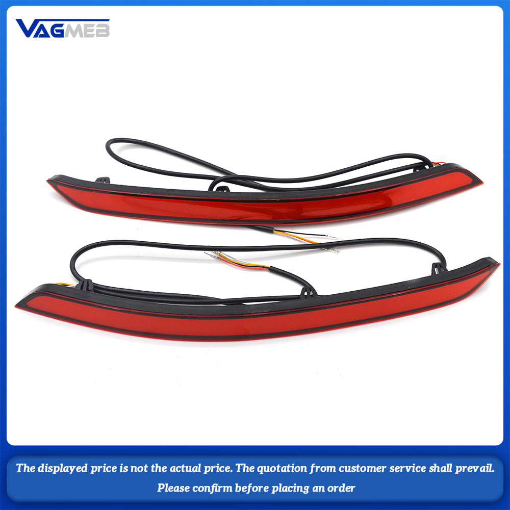 Car LED Rear Bumper Light Rear For VW Tiguan MK2 Parking Warning Light Reflector Taillights