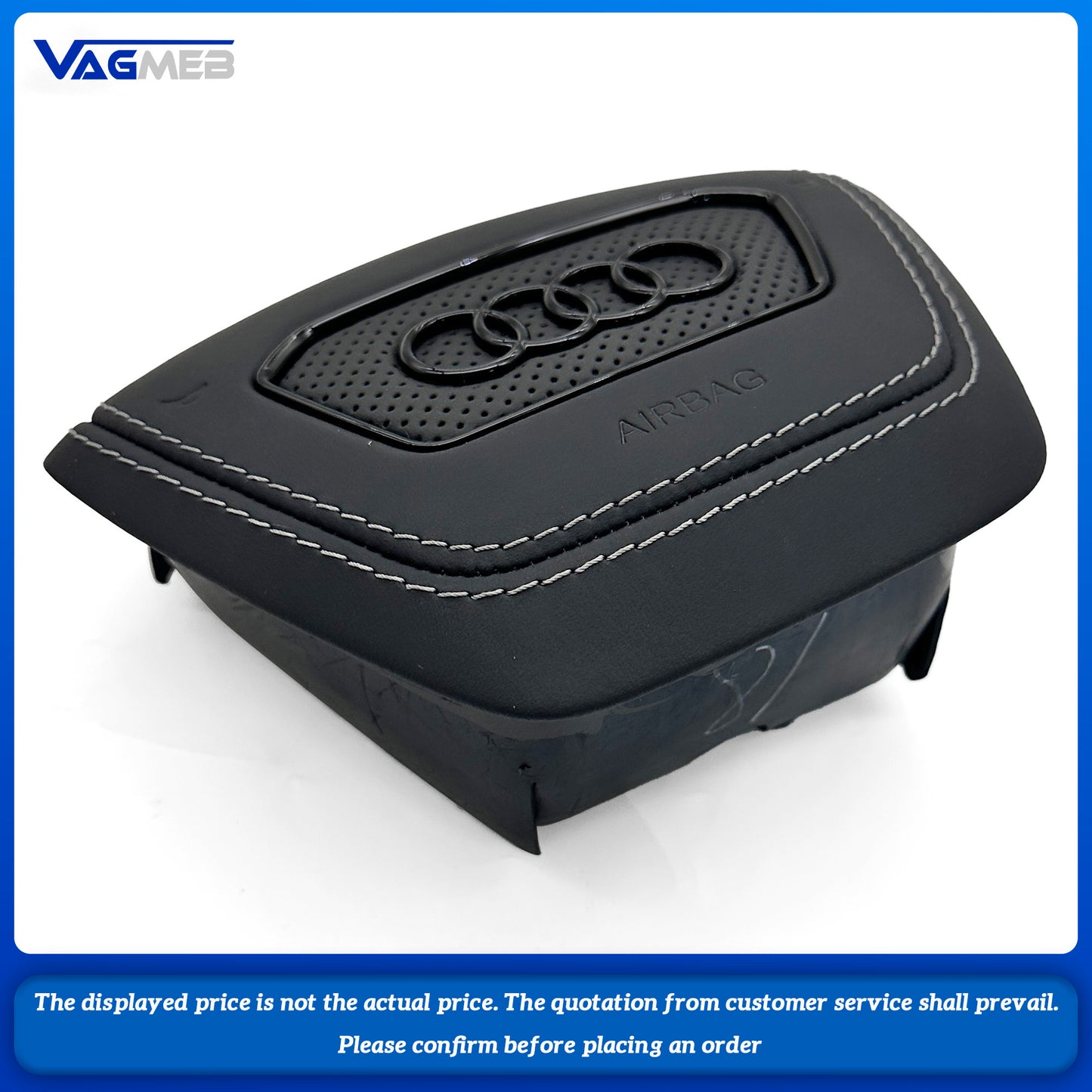 Steering wheel airbag cover multifunction steering wheel For Audi A6C8