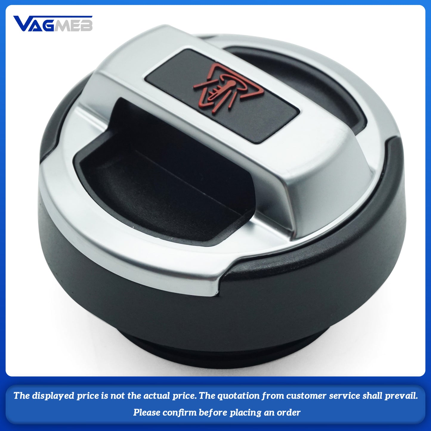 For Audi A1 A2 A3 A4 A5 A6 A8 R8 Q7 TT Seat Alhambra Altea Arosa Chrome-plated kettle lid