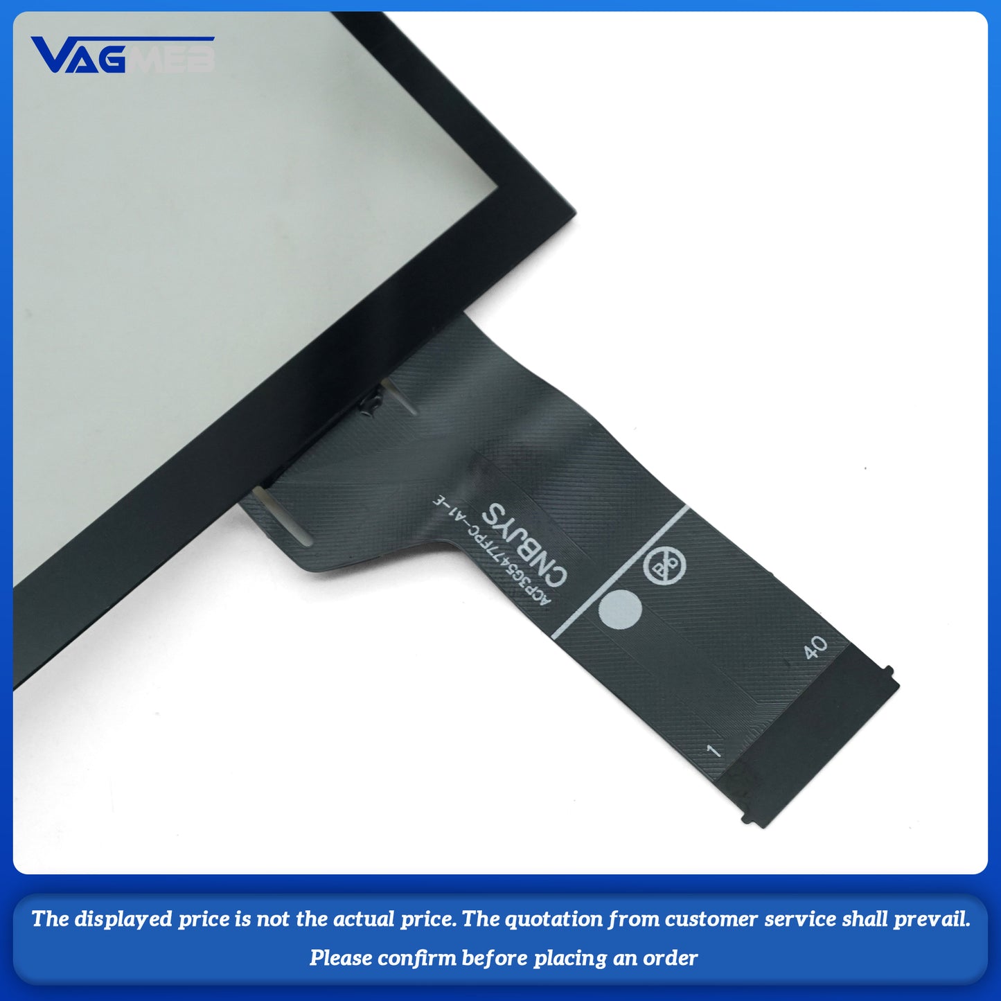 For VW MIB2 MIB STD2 radio multimedia Navi 6.5-inch touchscreen