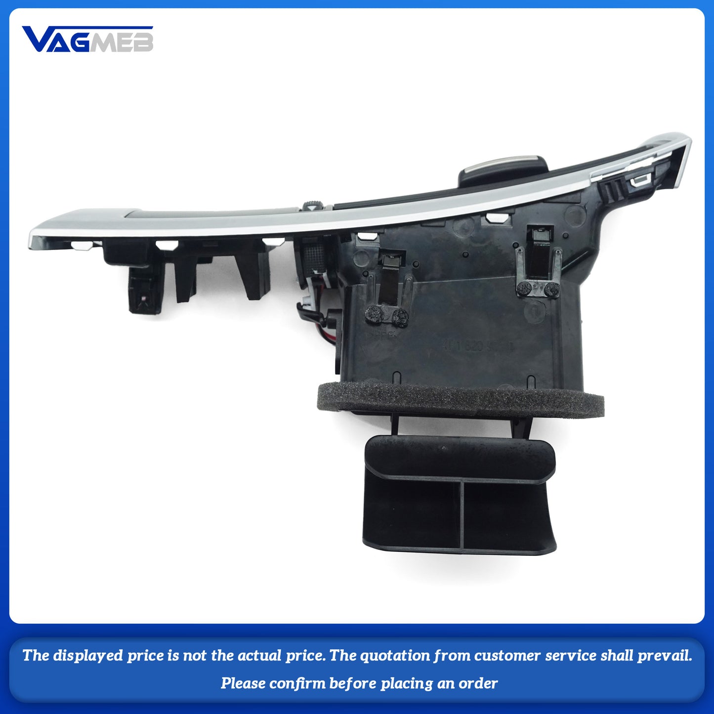 For Audi A6 S6 C6 RS6 2006-2011 Air Conditioning Vent Outlet Vents 4F1 820 901D