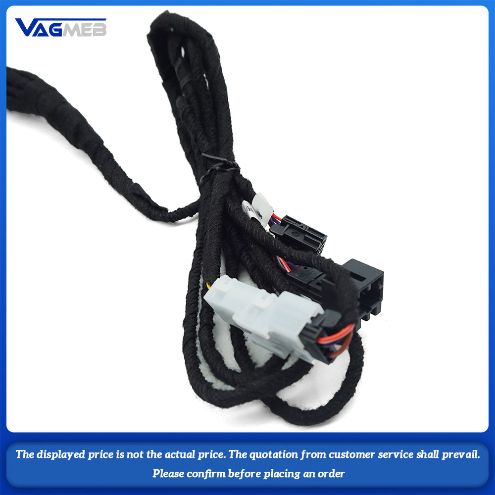 A48M-Professional For 4KD862533 Front Cup Holder Assembly Water Cup Holder Multi-Color Ambient Light Wiring Harness for Audi A6