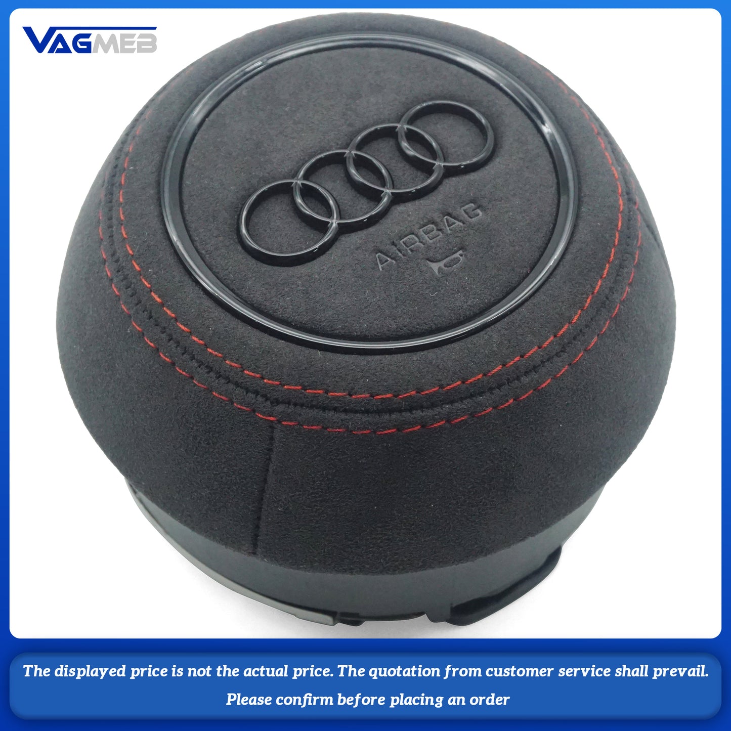 For Audi RS logo A4B9 Steering wheel