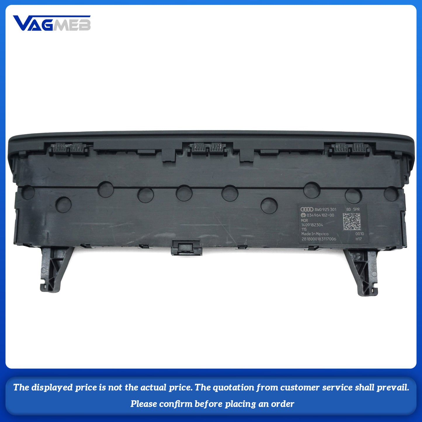 For Audi A4B9 2017 4L 8 Front and 4 Rear Radar Kit