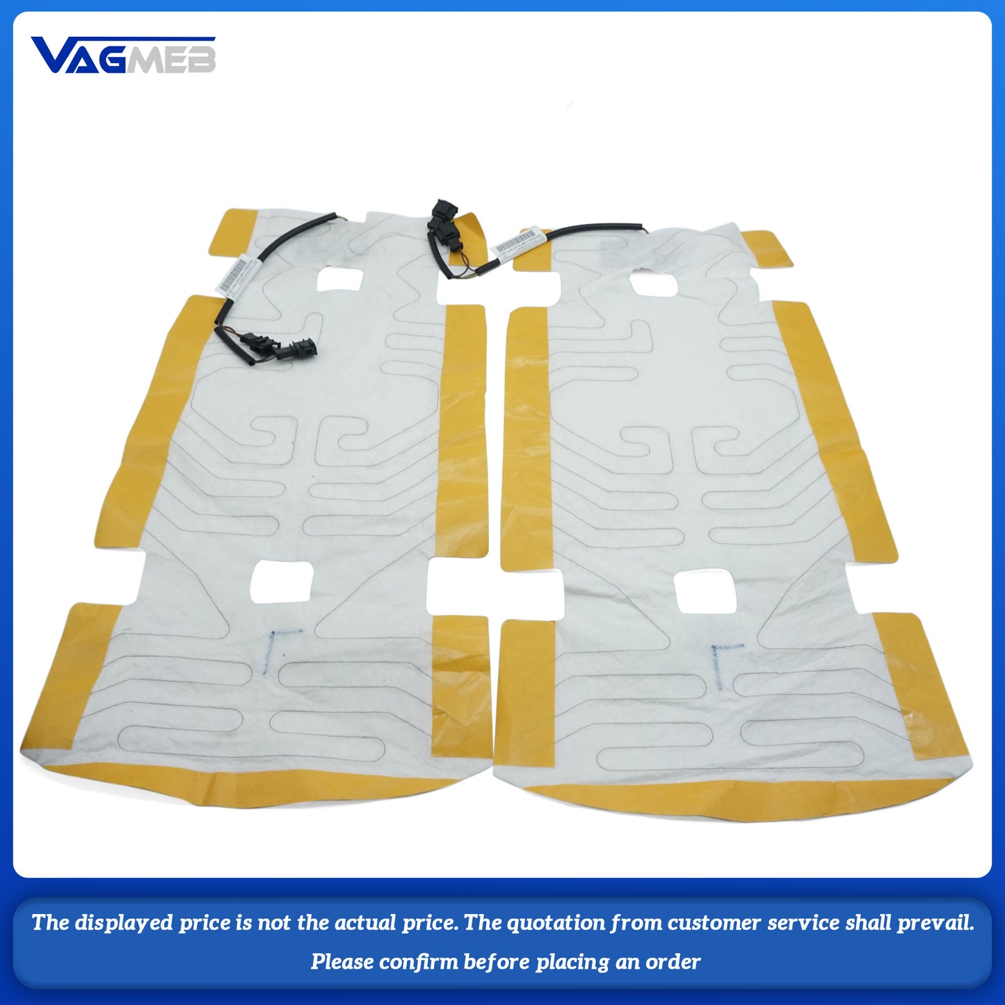 Seat heating pad Heated seat For VW POLO 6RU 963 555A 557A