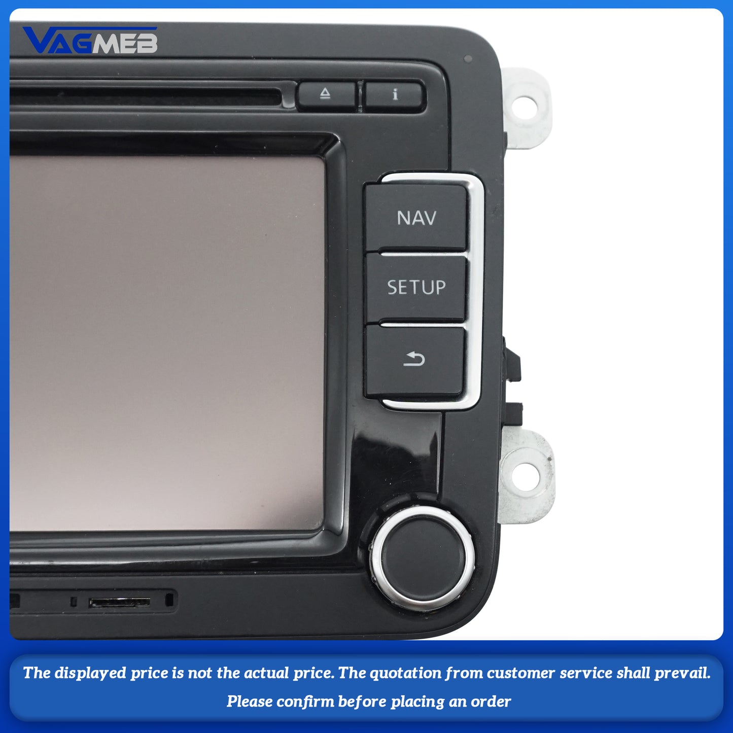 3AD 035 272 Car Radio RCD510 CD USB AUX RVC Rear View camera For VW Touran Tiguan MK1 CC Passat B8 Jetta Golf