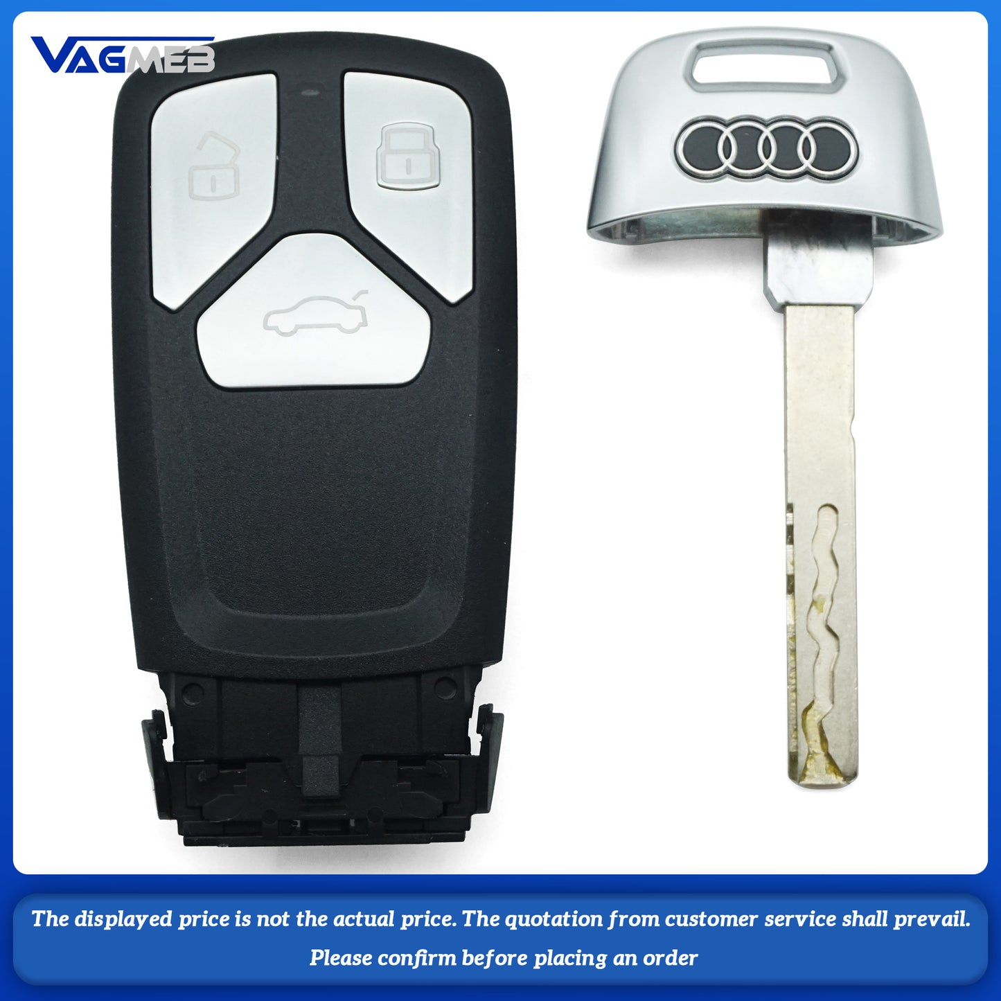 For the 2015 Audi A3 8V model, it comes with keyless entry and one-button start function