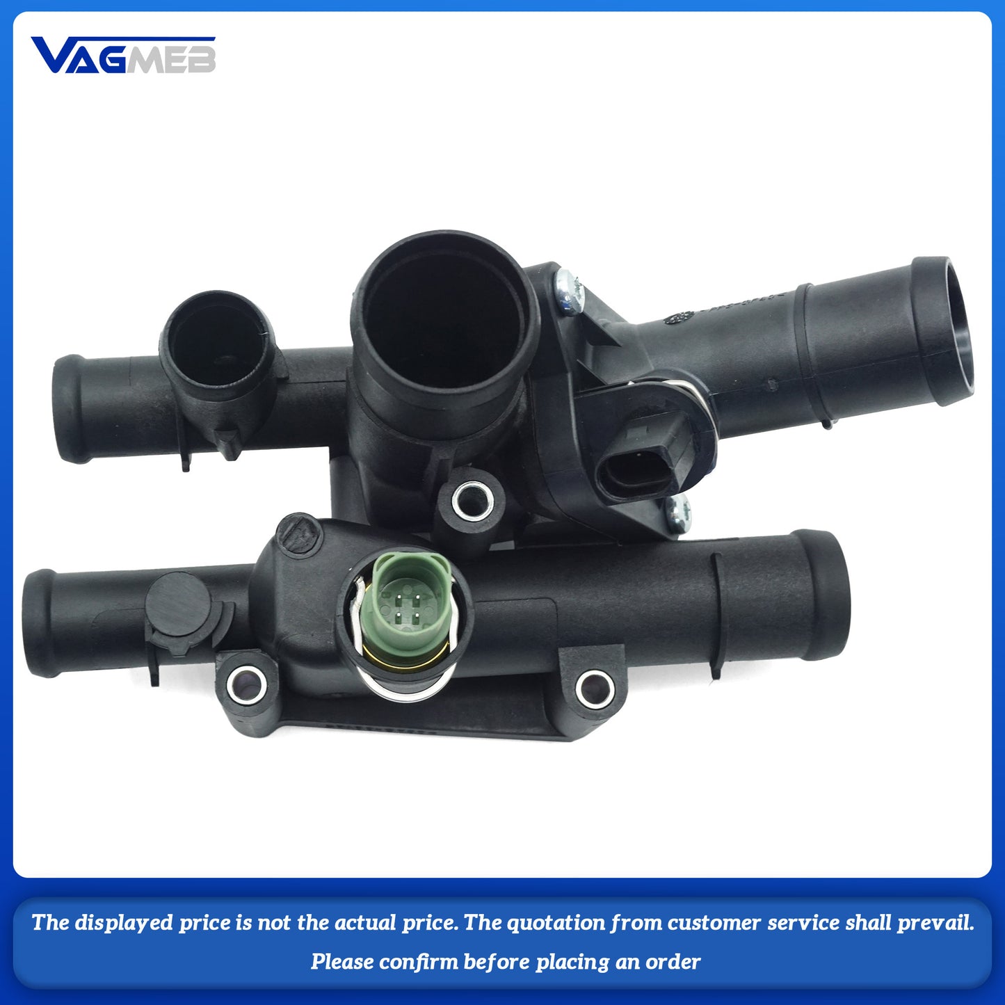 06A 121 111 Global Brand Engine Coolant Water Hose thermostat assembly For VW Golf Mk4 for Audi A3 For SEAT For SKODA