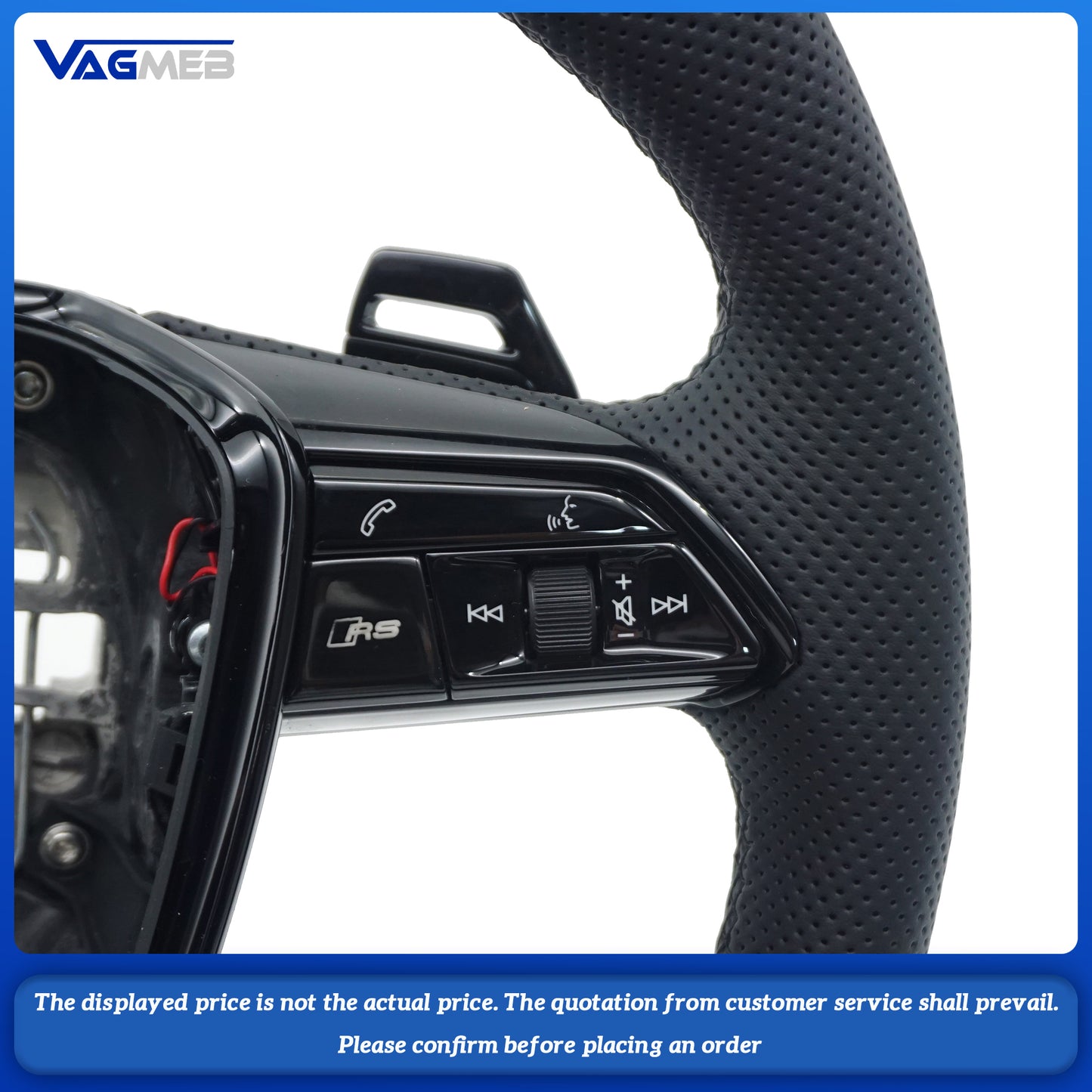 For Audi S Logo A6C8 Steering Wheel With heating