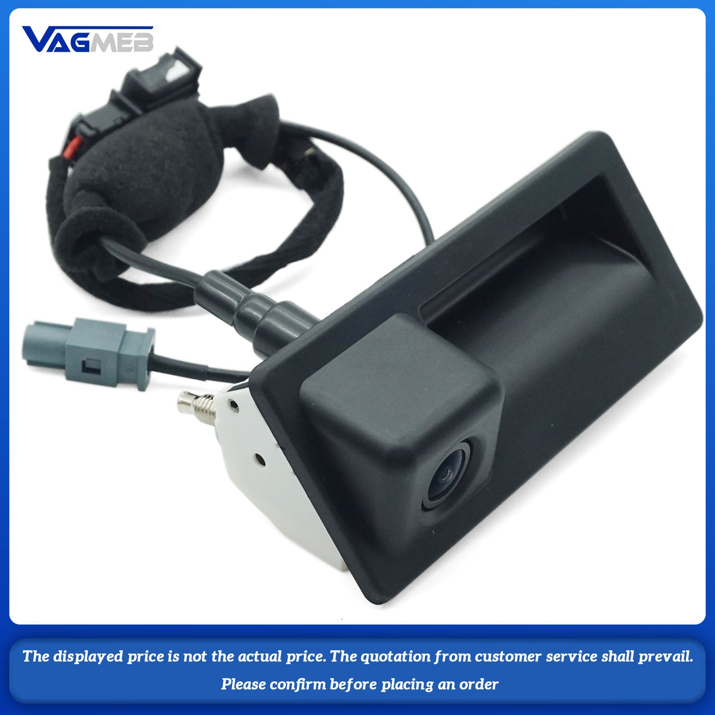 New Trunk Release Handle W Backup Camera For Audi A4 A5 A6 Allroad Q3 Q5 S3 S5 5N0 827 566 AA