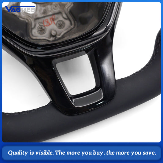 Semi Perforated Sports Steering Wheel,For VW GOLF 7 MK7 Transporter T6