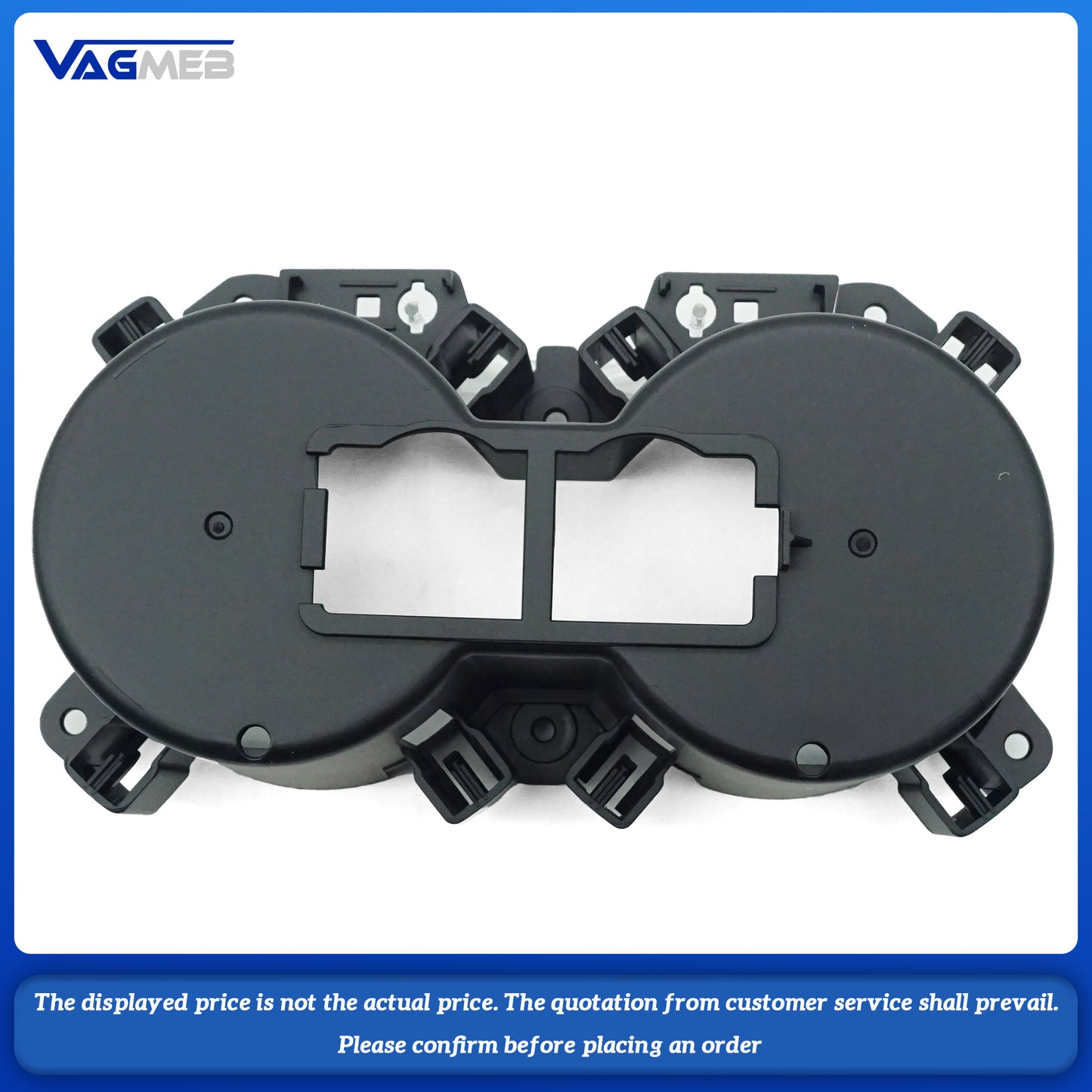 For Audi A4B9 2016 model dashboard + four-door multi-color ambient lighting matte black package