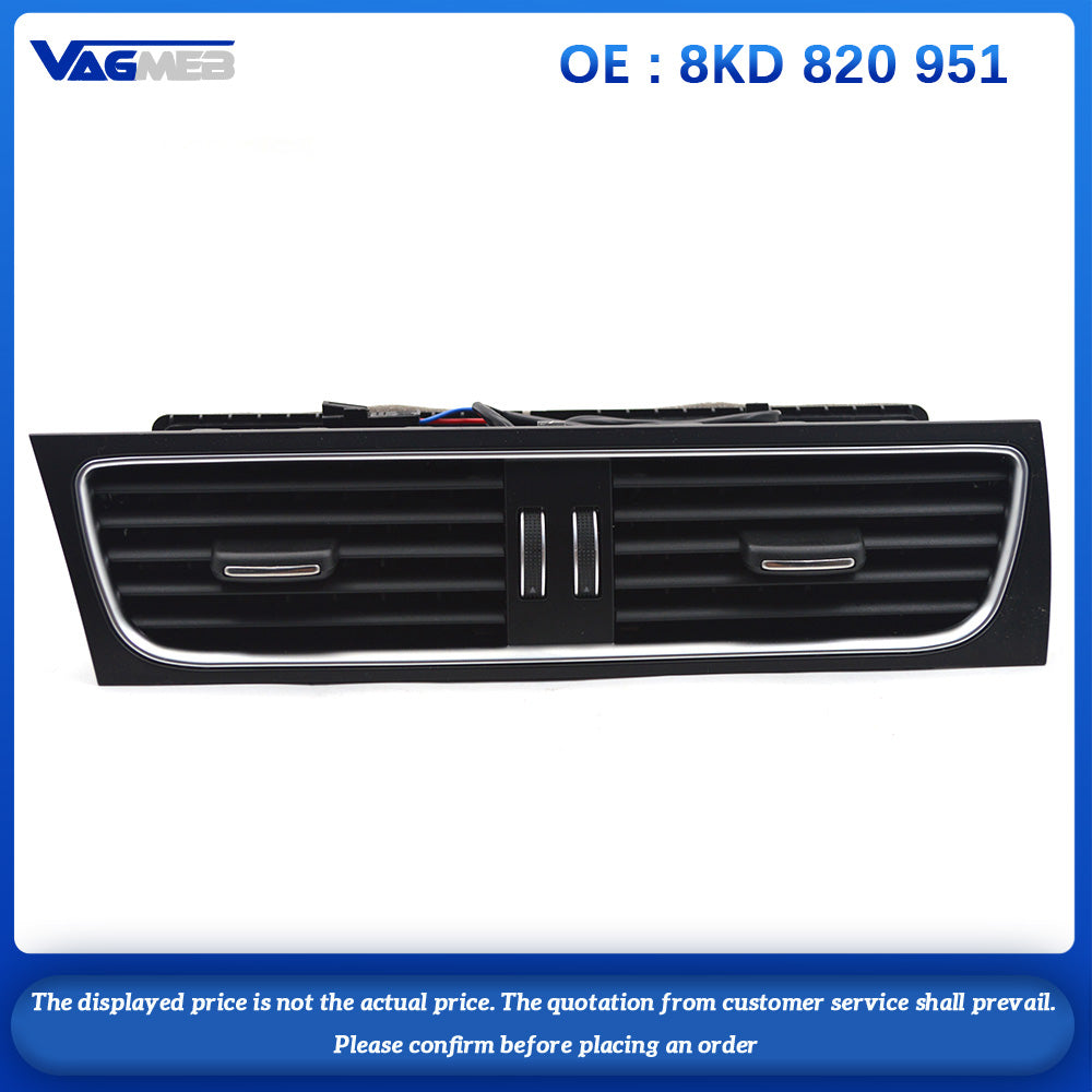 For Audi 2009-2016 A4 B8 Central Control Dashboard Air Conditioning Vent 8KD 820 951