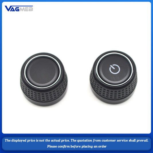 New Interior Info Radio CD GPS Display Screen Start Switch Volume Button For VW Polo 5 6R MK5 GTI Fox Golf 6 Accessories
