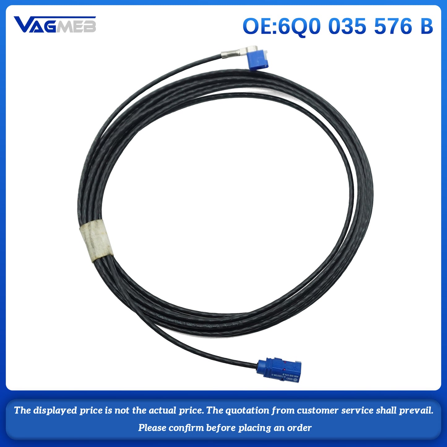 GPS wiring harness 6Q0 035 576B