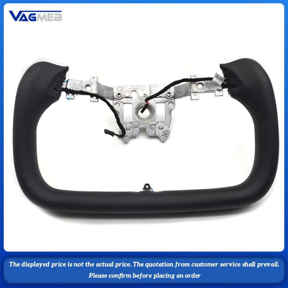 NovaAcc For Tesla Model 3 Highland Yoke Steering Wheel 2024 with Heating Personalized Customize Black White Car Accessories
