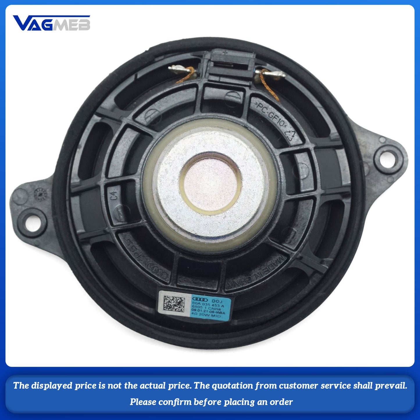 A set of audio system for Audi A6 2024