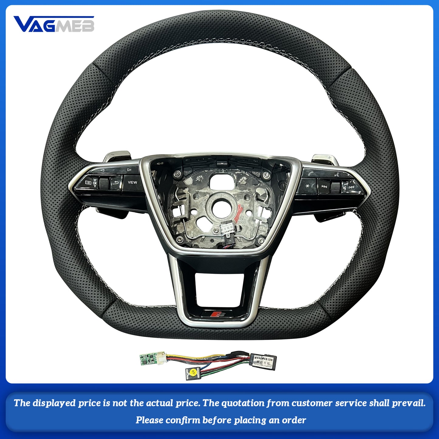 For Audi A6 C8 steering wheel