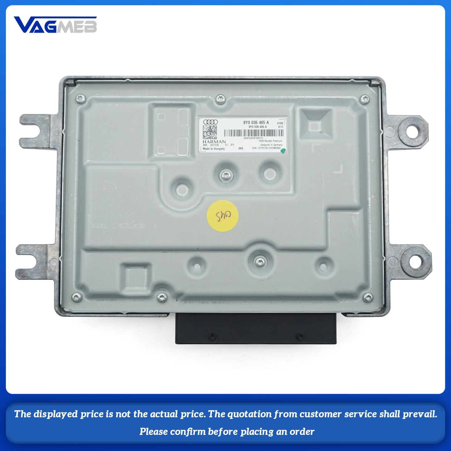 A set of audio system for Audi A6 2024
