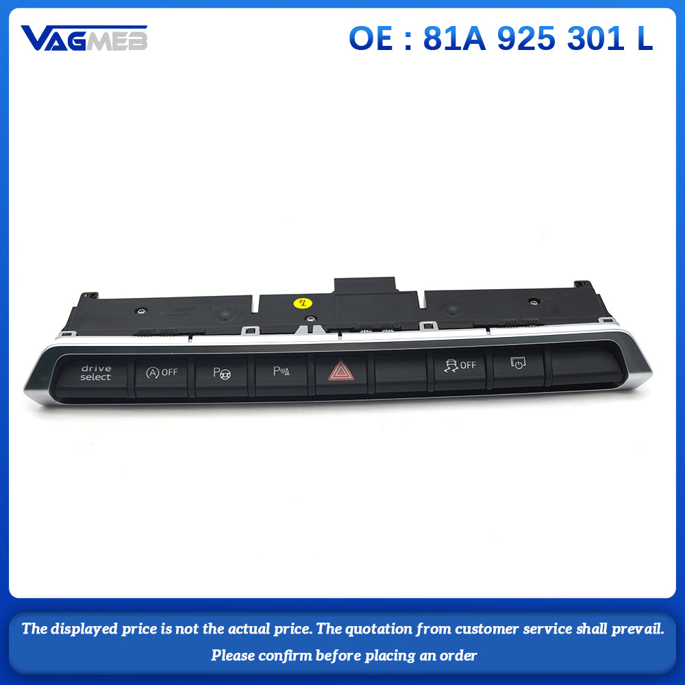 For Audi Q2 PLA multifunctional electronic parking radar switch driving mode button switch 81A 925 301 L